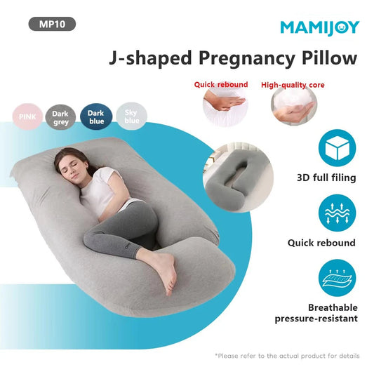 J-shaped Maternity & Pregnancy Pillow