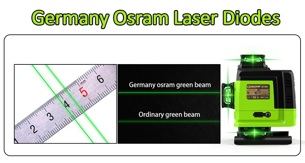 Remote Control 4D 16 lines Laser Level
