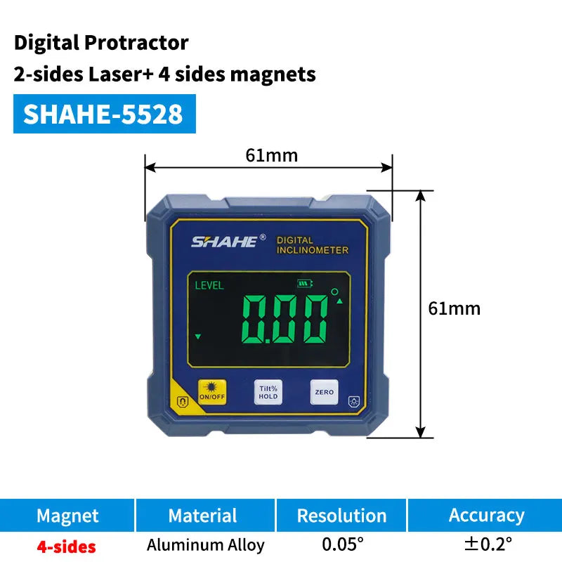 Digital Angle Finder & Inclinometer