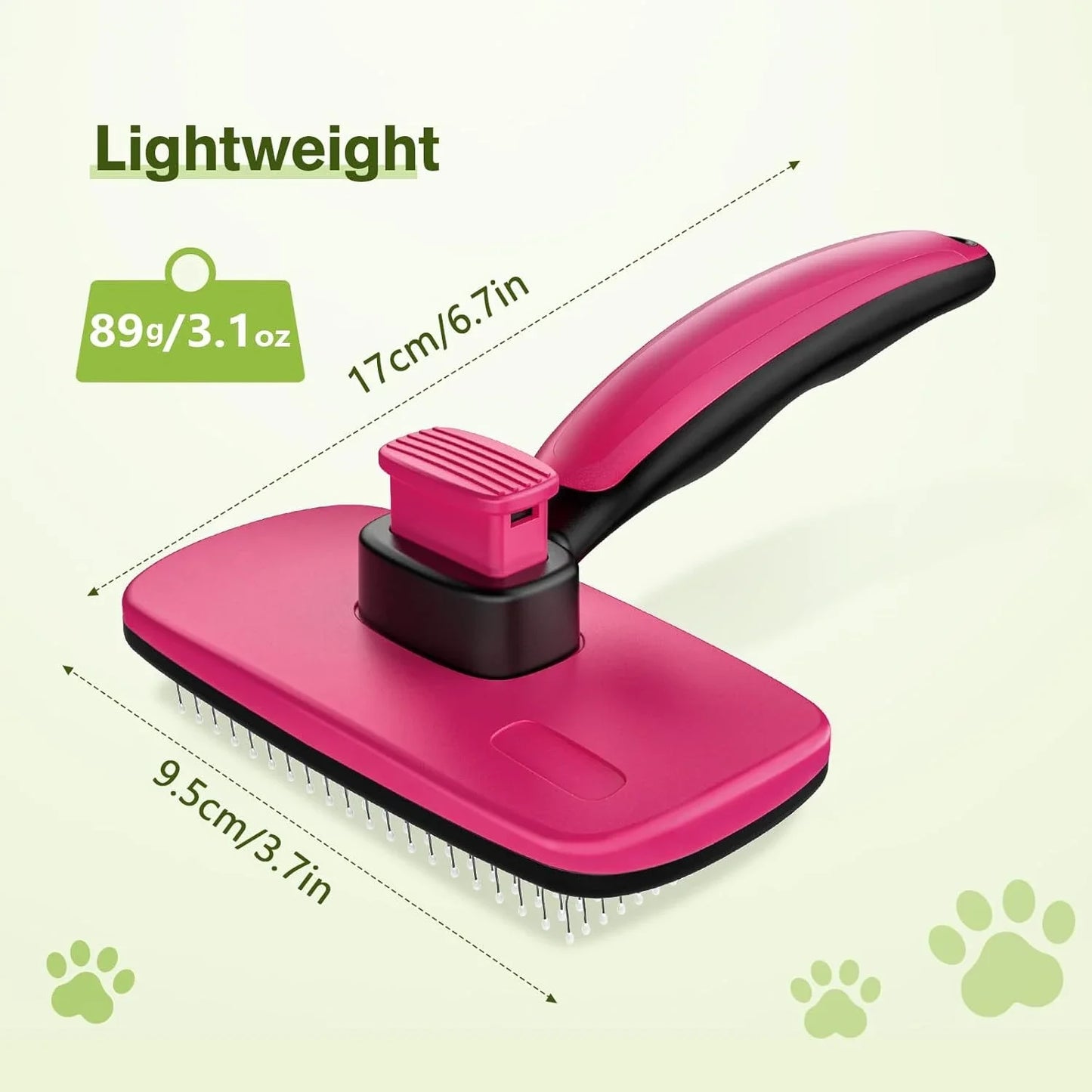 Pets Self-Cleaning Slicker Brush