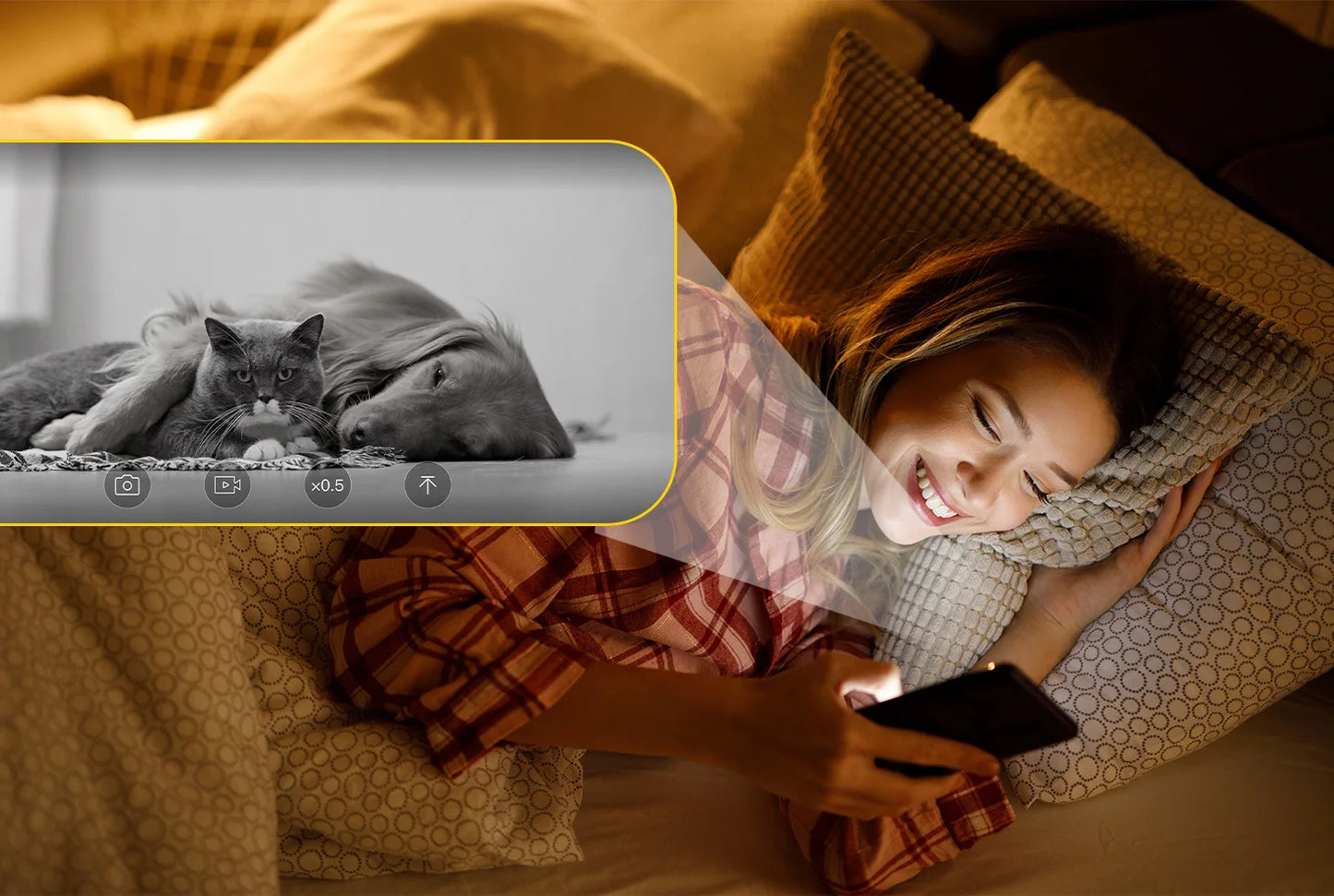 Pet Wi-Fi Indoor Security Camera