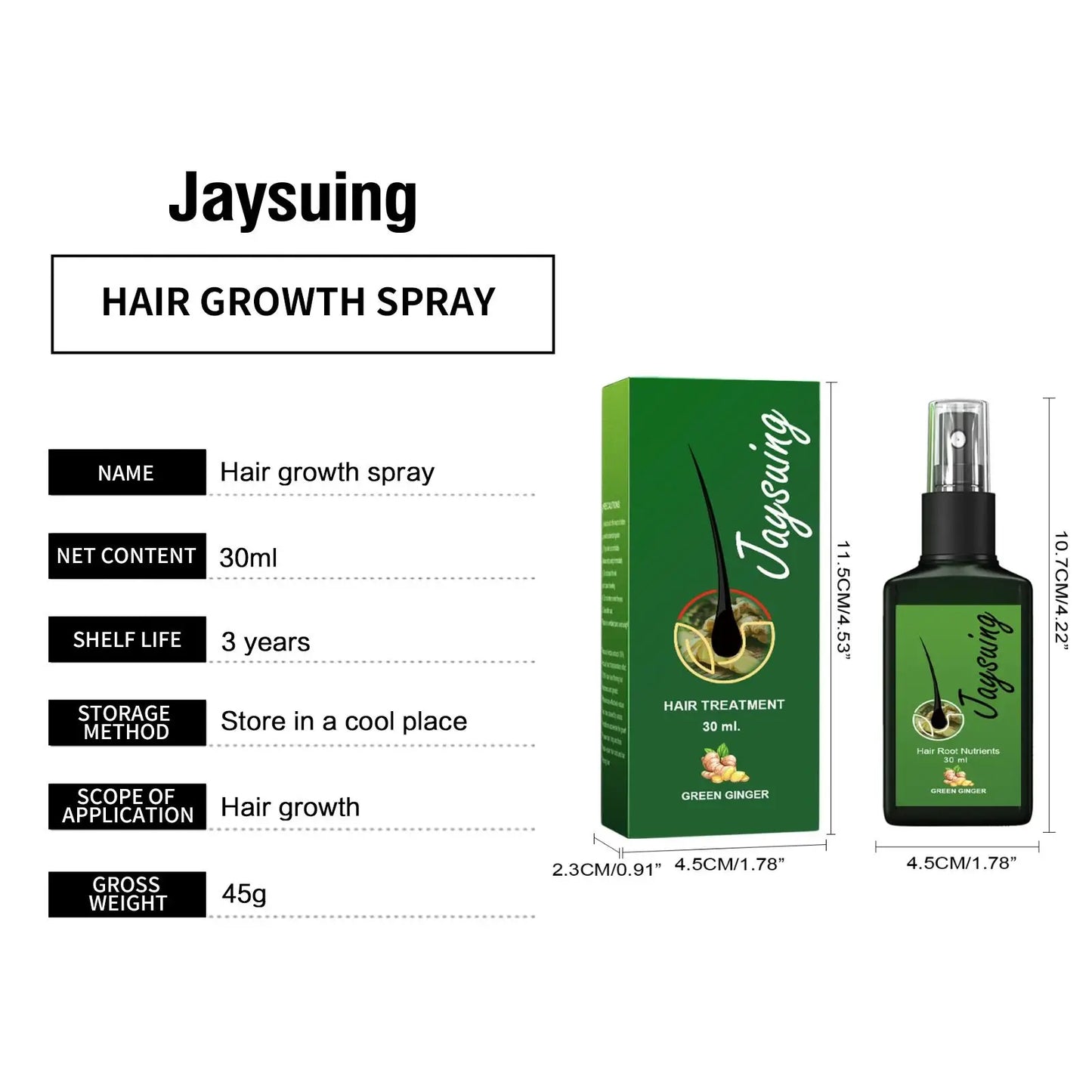 Hair Growth Serum Spray