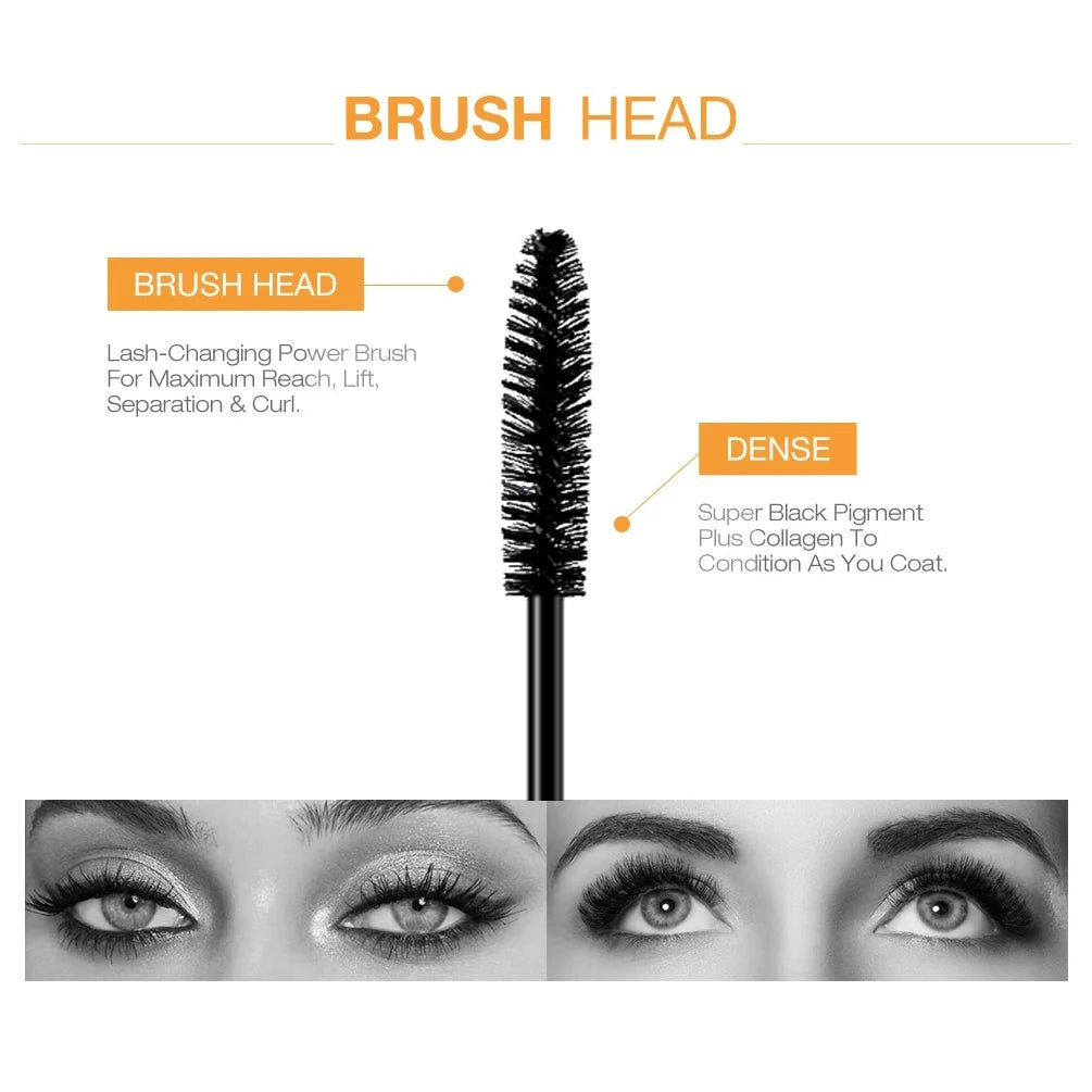 4D Curling Lash Black Mascara
