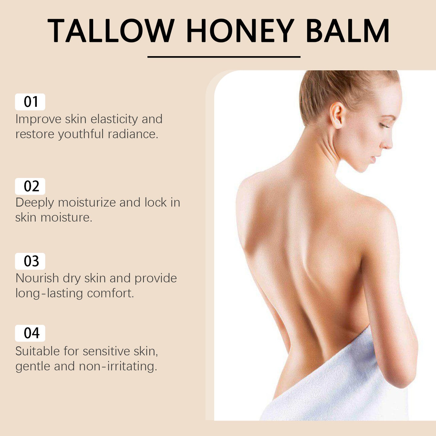 Tallow Honey Facial Balm