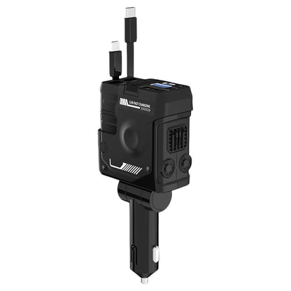 4 in 1 Retractable Car Charger