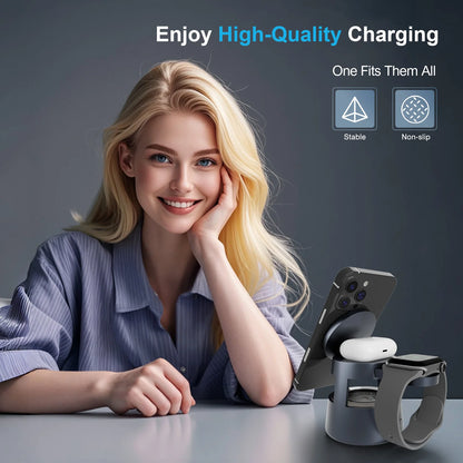 4 in 1 Magnetic Wireless Charger