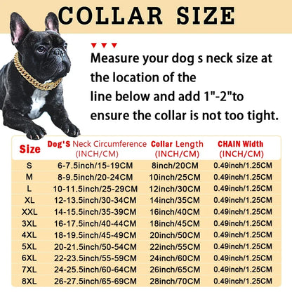 Pet Diamond Cuban Collar