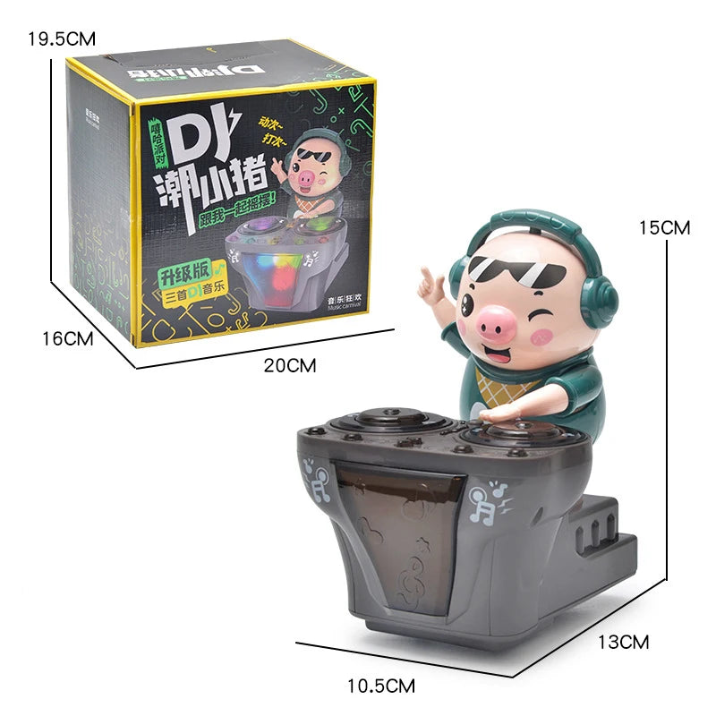 Electronic DJ Dancing Pig Toy