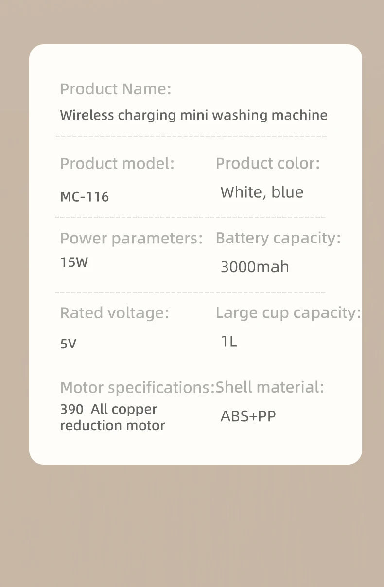 Mini Underwear Socks Washing Cup