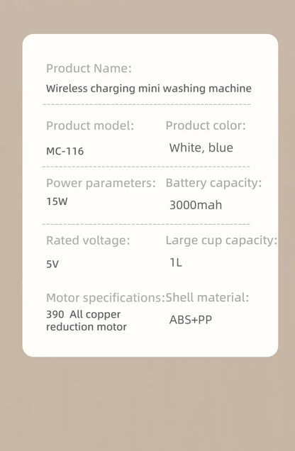 Mini Underwear Socks Washing Cup