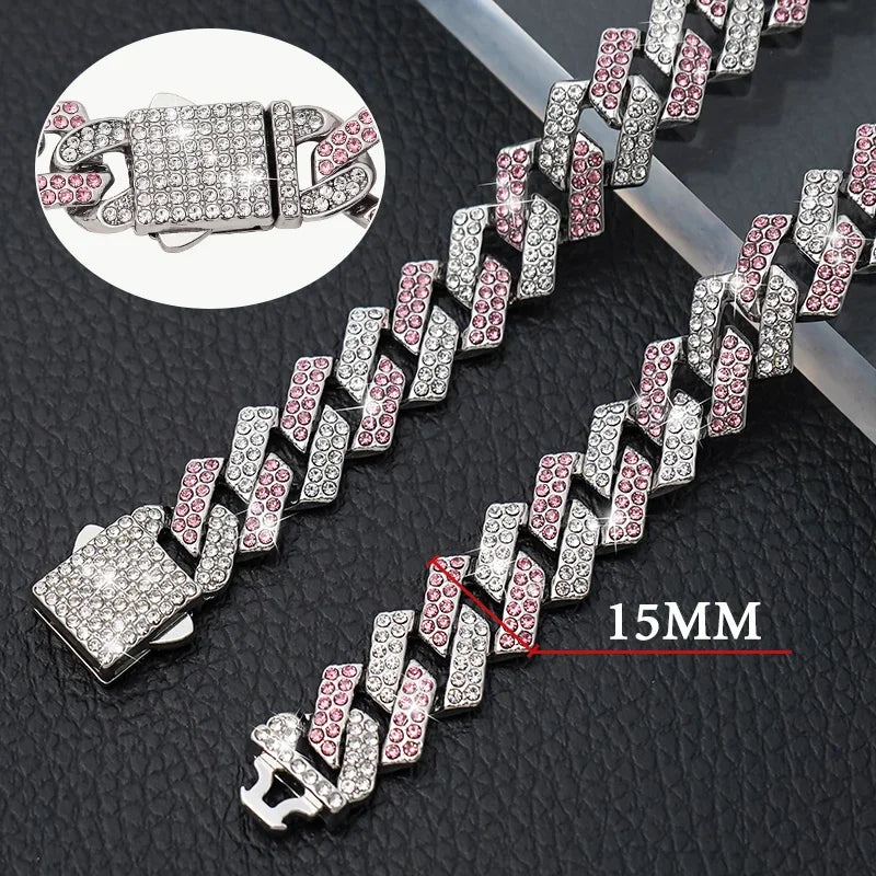Pet Diamond Cuban Collar