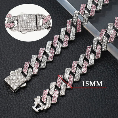 Pet Diamond Cuban Collar