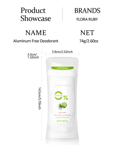 Aluminum Free Peach Deodorant