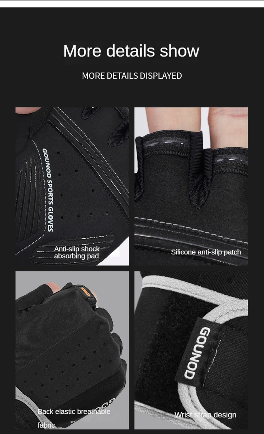 Fitnes Half Finger Gloves