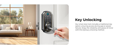 5-in-1 Smart Fingerprint Deadbolt