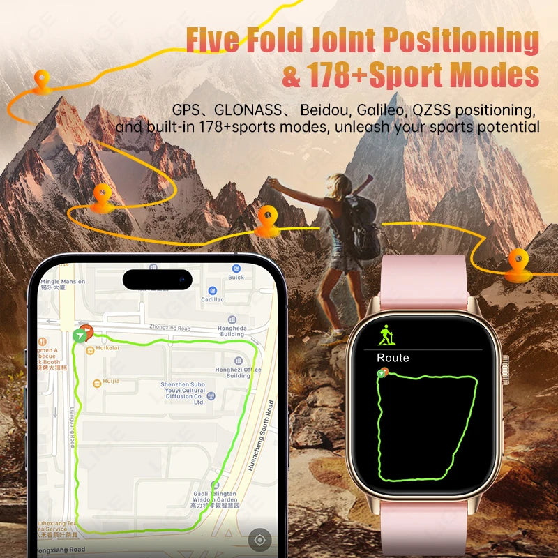 Android IOS GPS Smart Watch