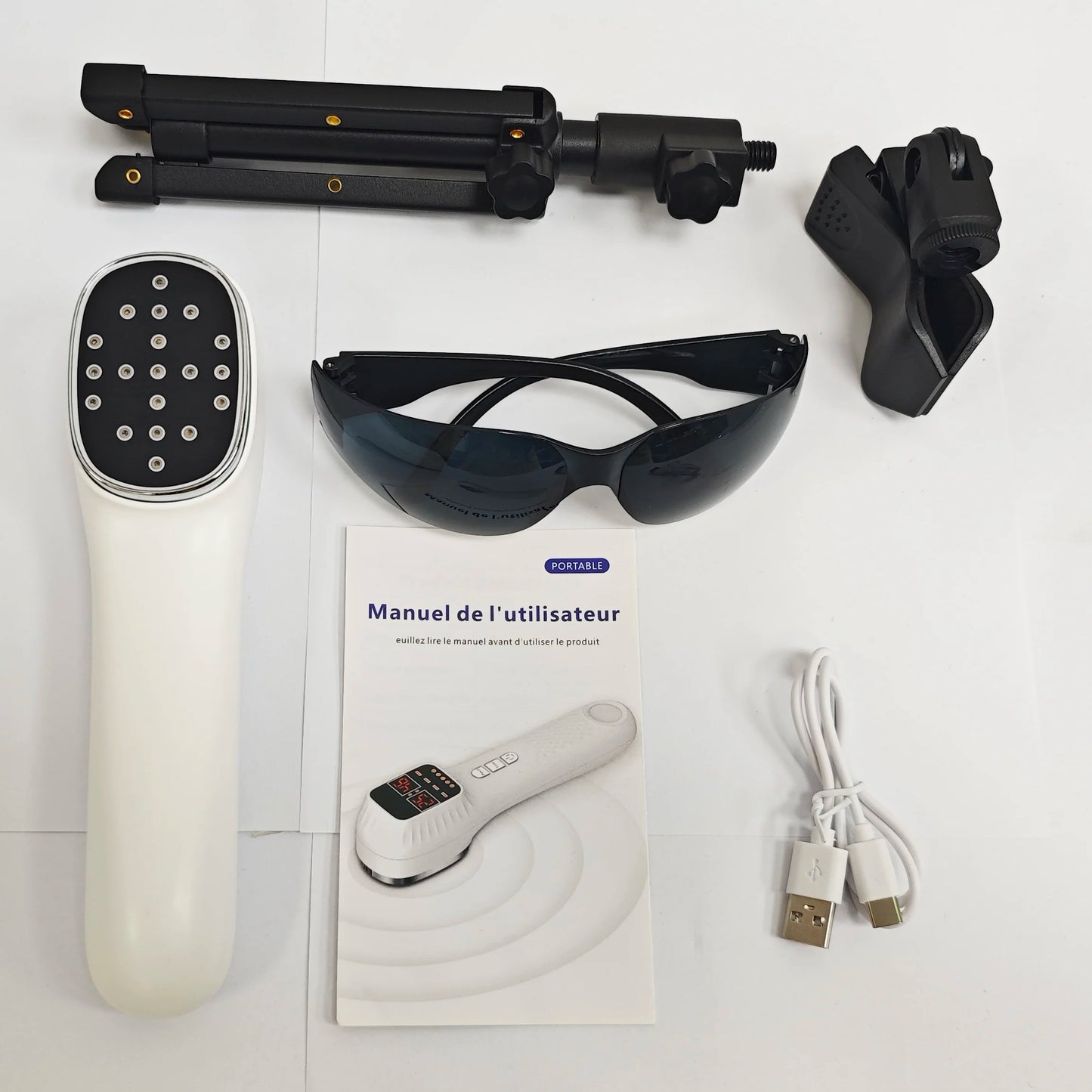 Recahrgeable Red Light Beauty Device