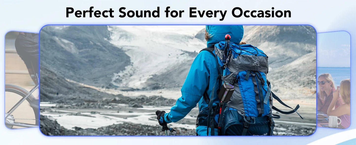 Portable Speaker with Led Light