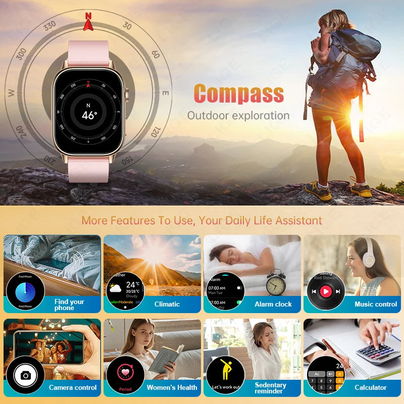 Android IOS GPS Smart Watch