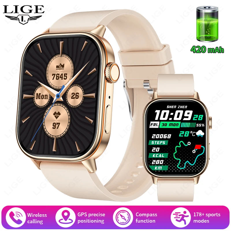 Android IOS GPS Smart Watch