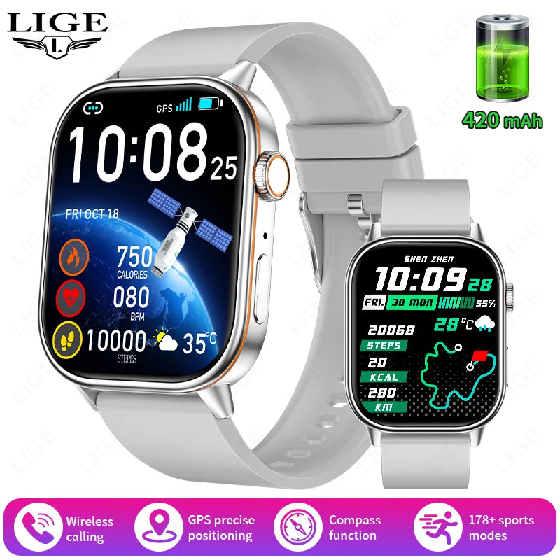 Android IOS GPS Smart Watch