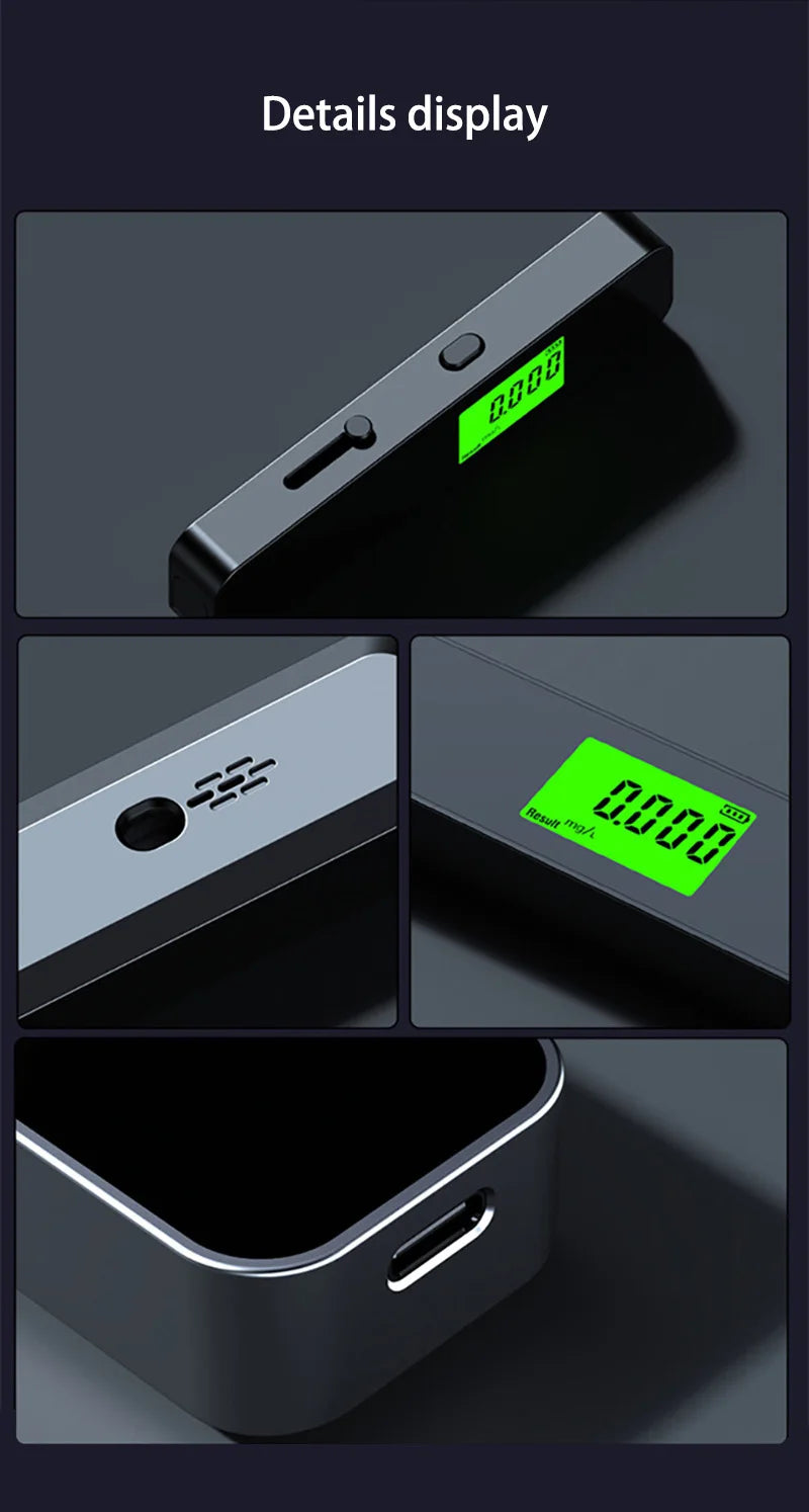 Digital Lcd Alcohol Tester