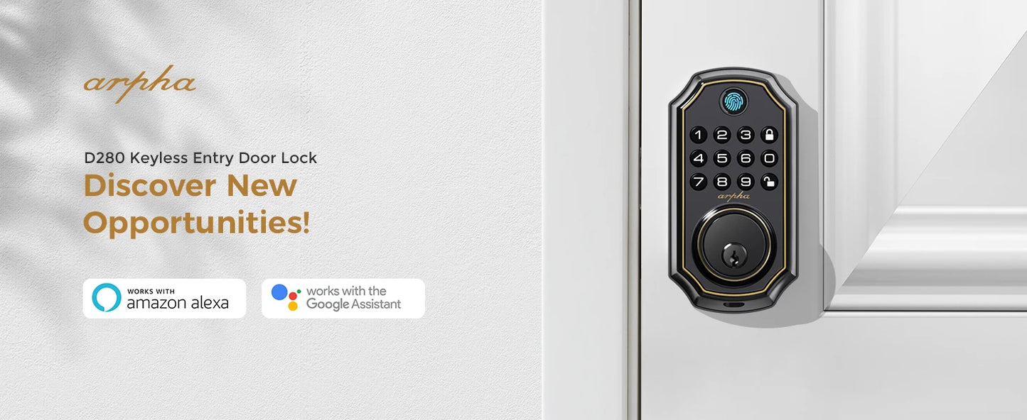 5-in-1 Smart Fingerprint Deadbolt