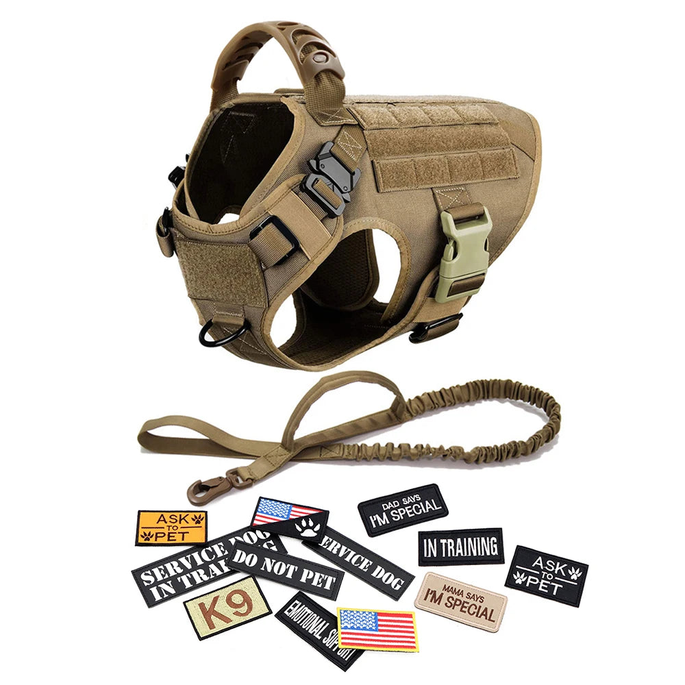 Military Tactical Dog Harness