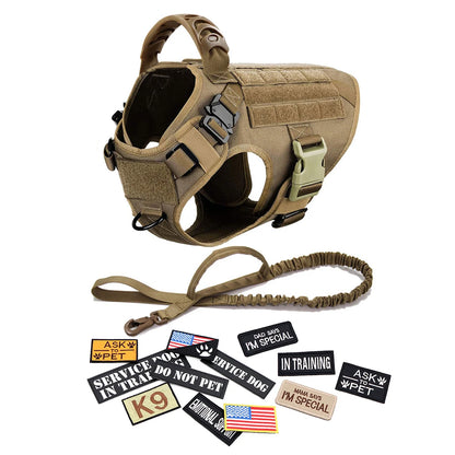 Military Tactical Dog Harness