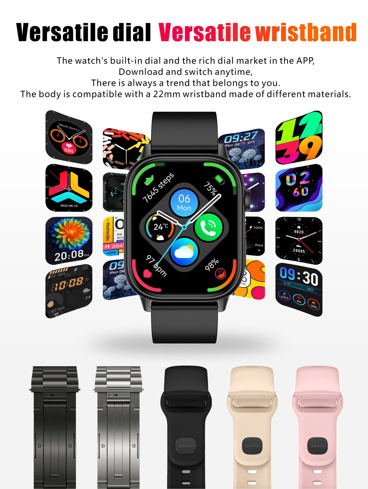 Android IOS GPS Smart Watch