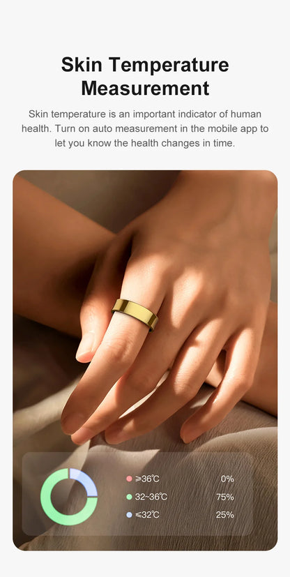 Smart Health Monitor Ring