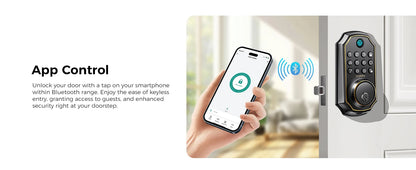 5-in-1 Smart Fingerprint Deadbolt