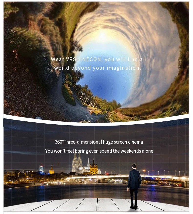 VR  Multifunctional 3D Glasses