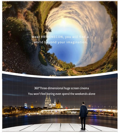 VR  Multifunctional 3D Glasses