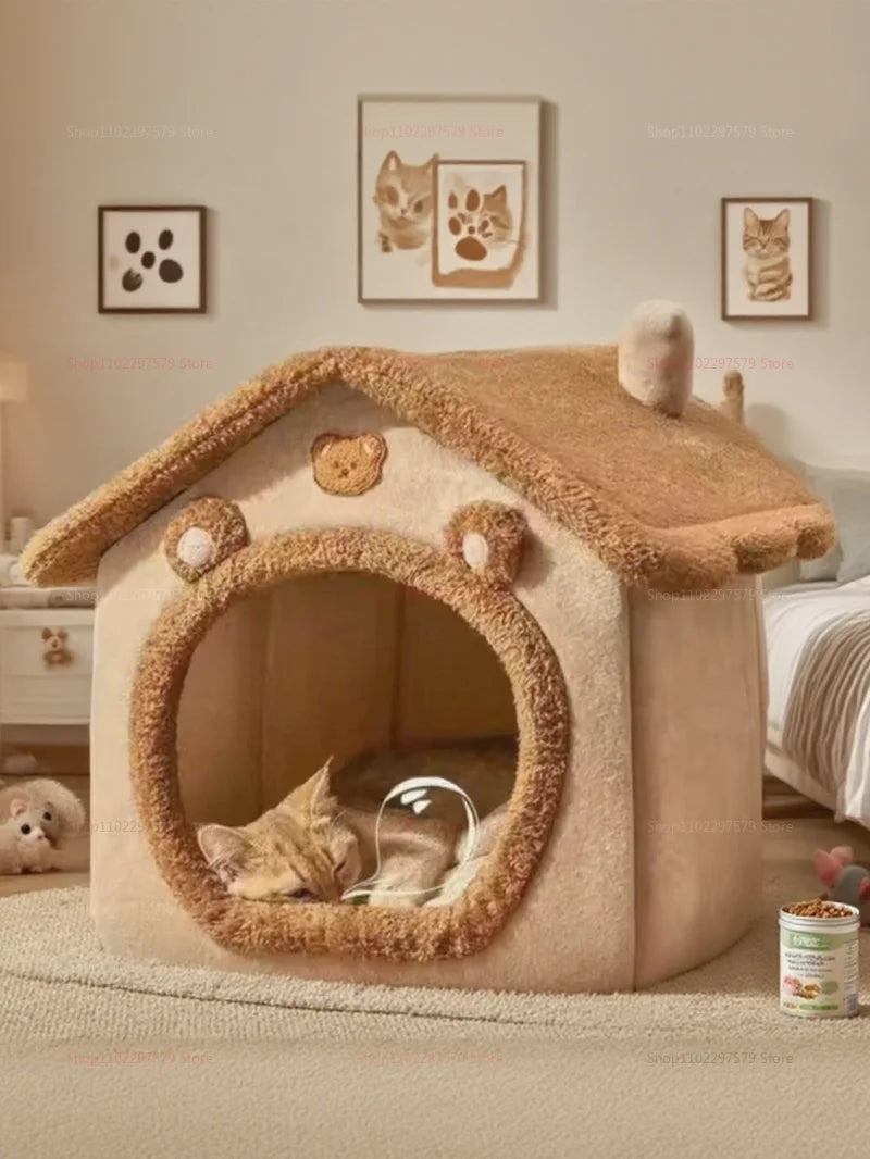 Foldable Washable Pets House