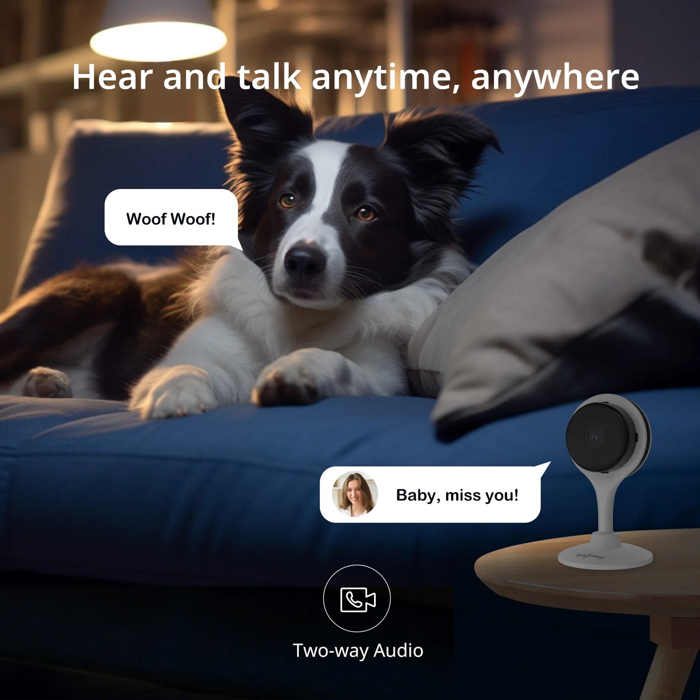Pet Wi-Fi Indoor Security Camera