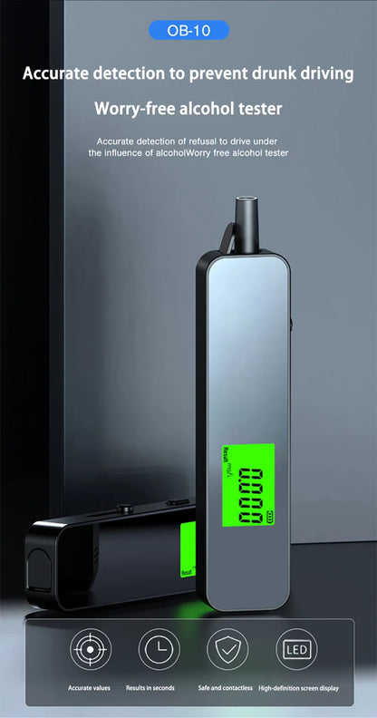 Digital Lcd Alcohol Tester