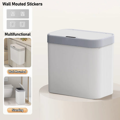 Smart Wall-Mounted Trash Can