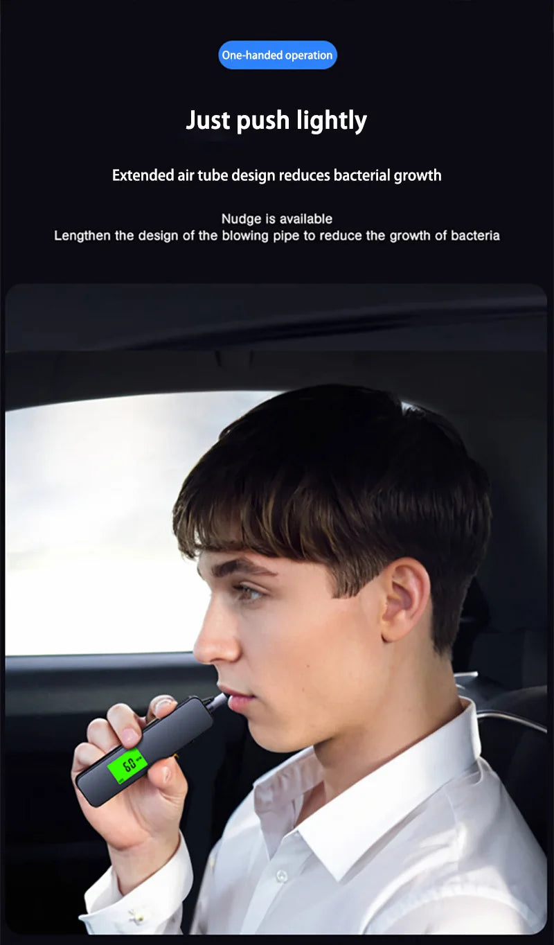 Digital Lcd Alcohol Tester