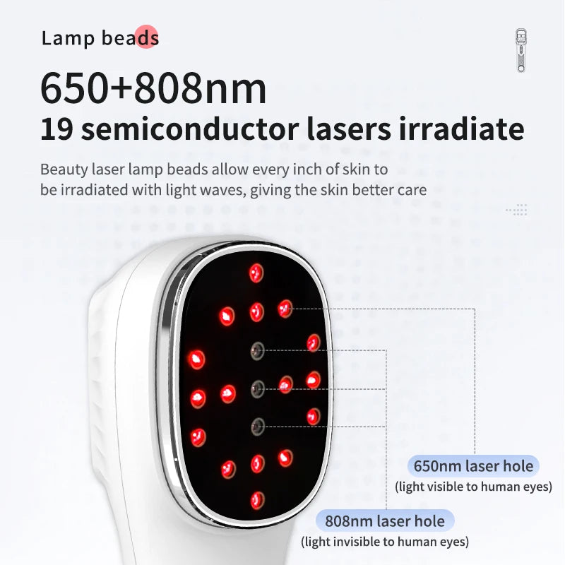 Recahrgeable Red Light Beauty Device