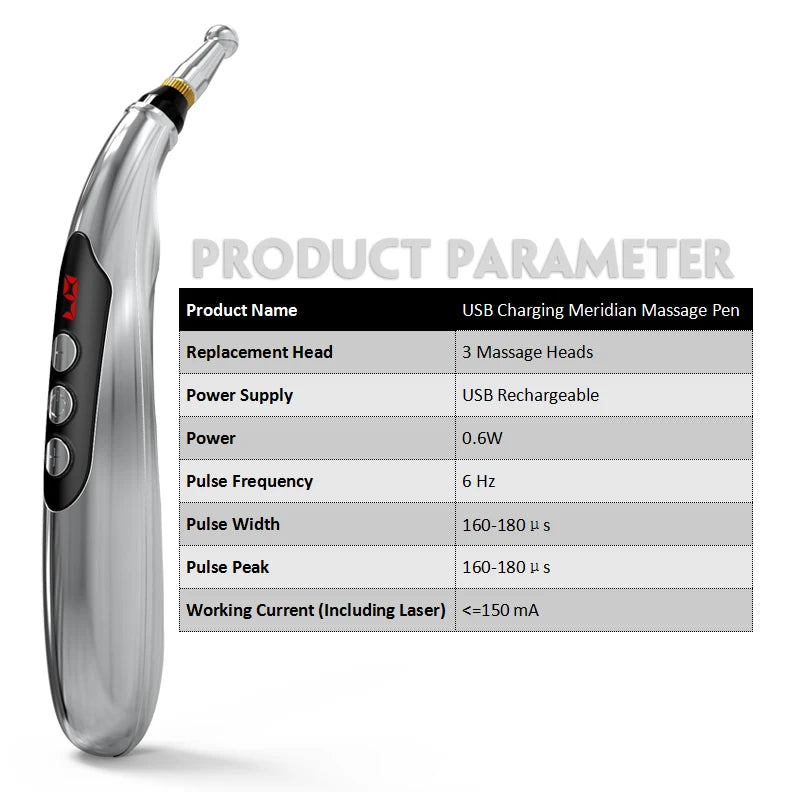 7 In 1 USB Meridian Massager