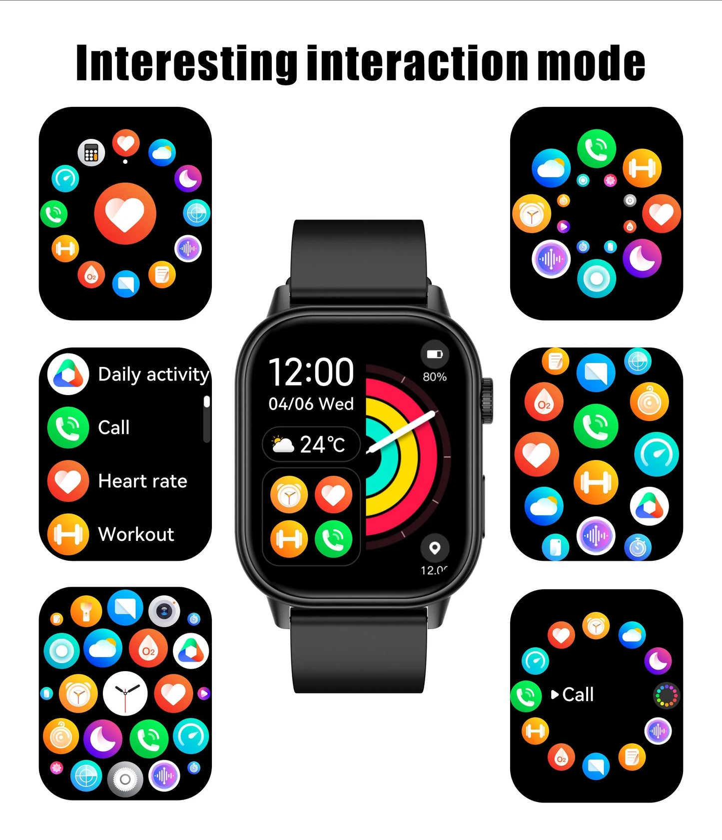 Android IOS GPS Smart Watch