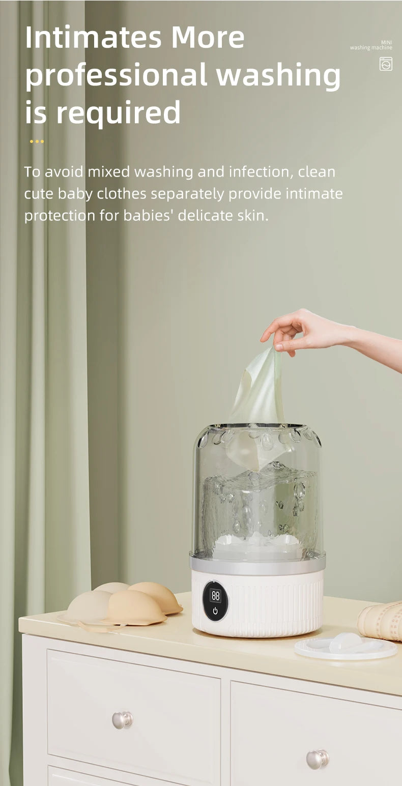 Mini Underwear Socks Washing Cup