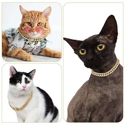 Pet Diamond Cuban Collar
