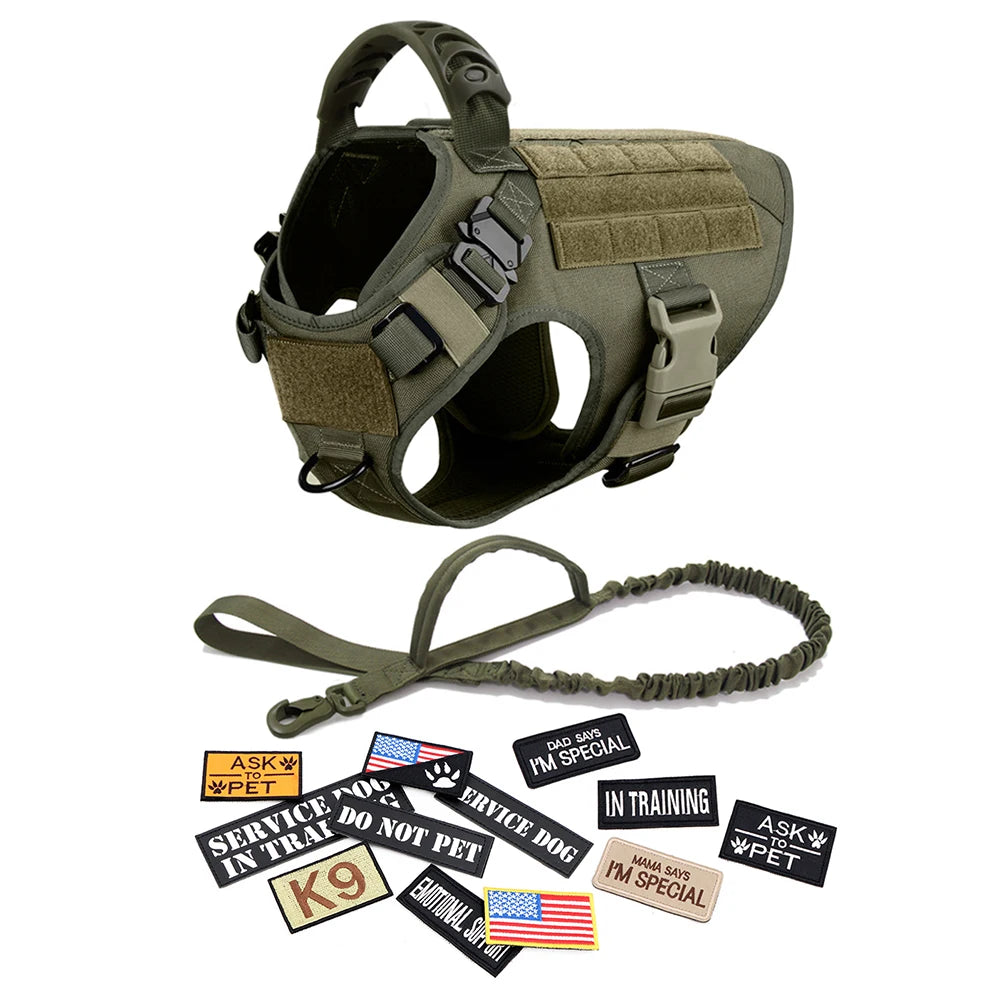 Military Tactical Dog Harness