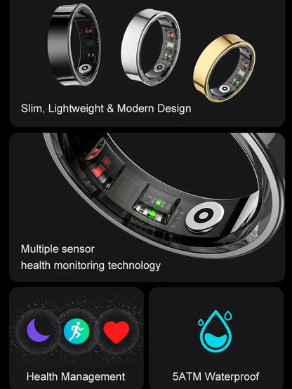 Smart Health Monitor Ring