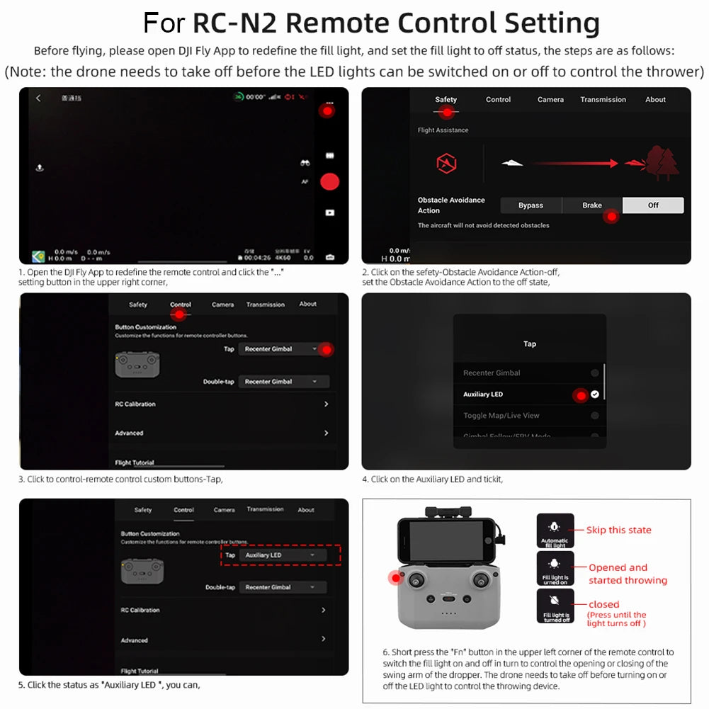 Drone Air Drop Thrower System