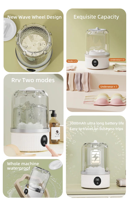 Mini Underwear Socks Washing Cup