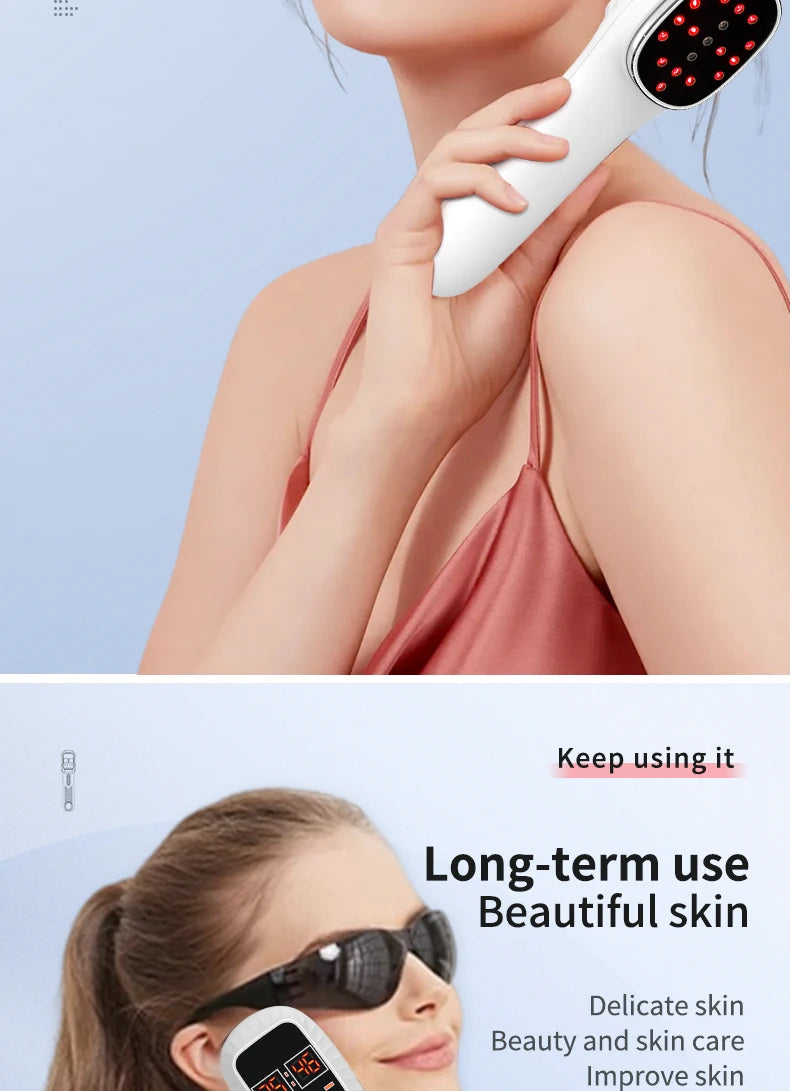 Recahrgeable Red Light Beauty Device