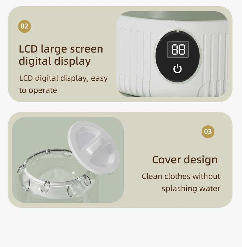 Mini Underwear Socks Washing Cup